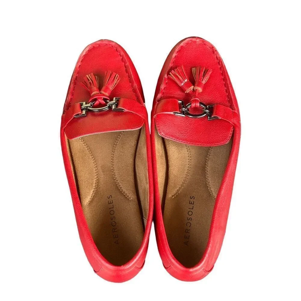 Aerosoles Womens Deanna Driving Loafer Shoes‎ size 7.5